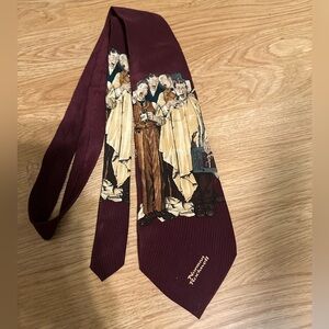 Norman Rockwell Neckties 100% Silk